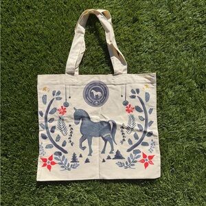 Harcour x Desert Horse Park Canvas Tote Bag with Horse Design